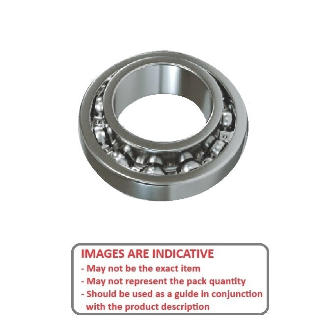1053328 | SWR2-5-MC34-GR5-R-L23 (Pack of 40)  --- Single Row Ball Bearings - 3.175x7.938x2.779 mm / 3.571 mm Unflanged - Stainless Steel AISI 440C Bearing