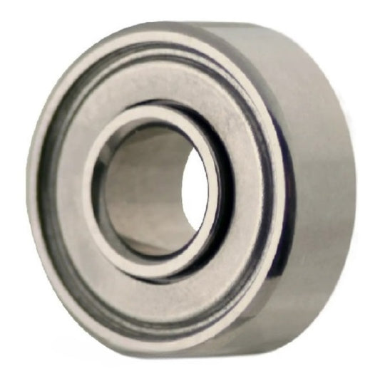 Single Row Ball Bearings - 3.175x7.938x3.571 mm / 4.366 mm - Stainless Steel AISI 440C