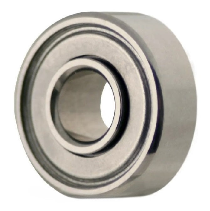 Single Row Ball Bearings - 1.984x6.35x3.571 mm / 4.366 mm - Stainless Steel AISI 440C