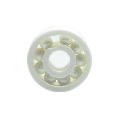 Single Row Ball Bearings - 8x22x7 mm Unflanged - Ceramic Zirconia - Full Complement Bearing