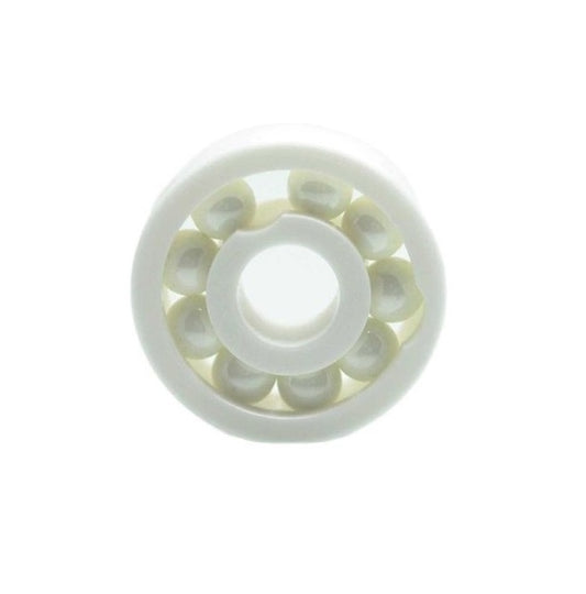 Single Row Ball Bearings - 17x40x12 mm Unflanged - Ceramic Zirconia - Full Complement Bearing