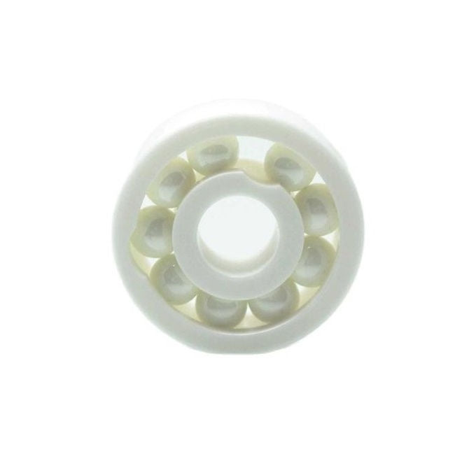 1091970 | CZR-6900-FC-DRY (PK-10) --- Single Row Ball Bearings - 10x22x6 mm Unflanged - Ceramic Zirconia - Full Complement Bearing