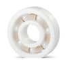 Single Row Ball Bearings - 15x32x9 mm Unflanged - Ceramic Zirconia - PTFE Cage - Open Bearing