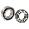 Single Row Ball Bearings - 9.525x22.225x7.142 mm - Chrome Steel SAE 52100 - High Speed Polyamide Cage - Ceramic Si3N4 Balls
