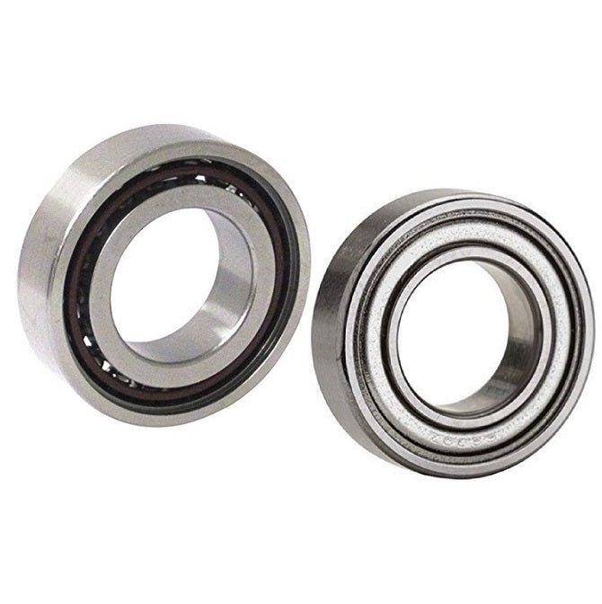 Single Row Ball Bearings - 12x30x8 mm - Chrome Steel SAE 52100 - High Speed Phenolic Cage