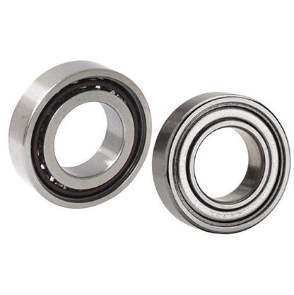 Single Row Ball Bearings - 12x30x8 mm - Chrome Steel SAE 52100 - High Speed Phenolic Cage