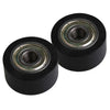 Idler with Bearing Rollers - 30x6x9 mm - Nylon Covered
