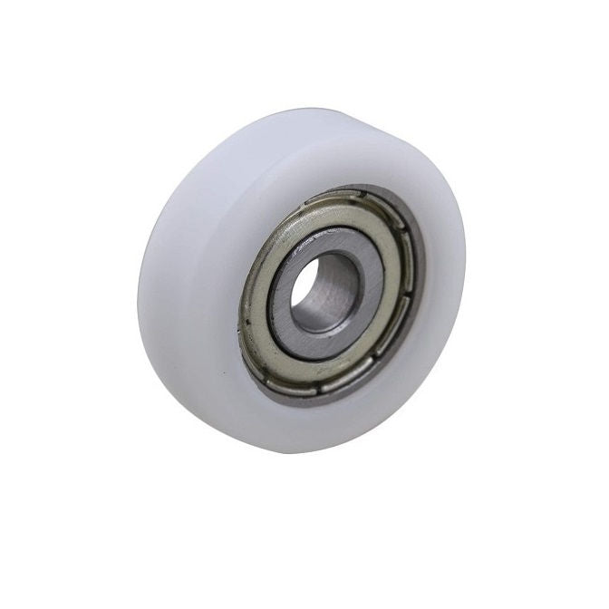 1122372 | NR-0200-060-060-W-ZZ (PK-2) --- Idler with Bearing Rollers - 20x6x6 mm - Nylon Covered Chrome Steel Roller