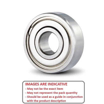 1049647 | SR2-5A-ZZS-MC34-AF12 --- Bearings - 3.175 mm x 7.938 mm x 3.571 mm