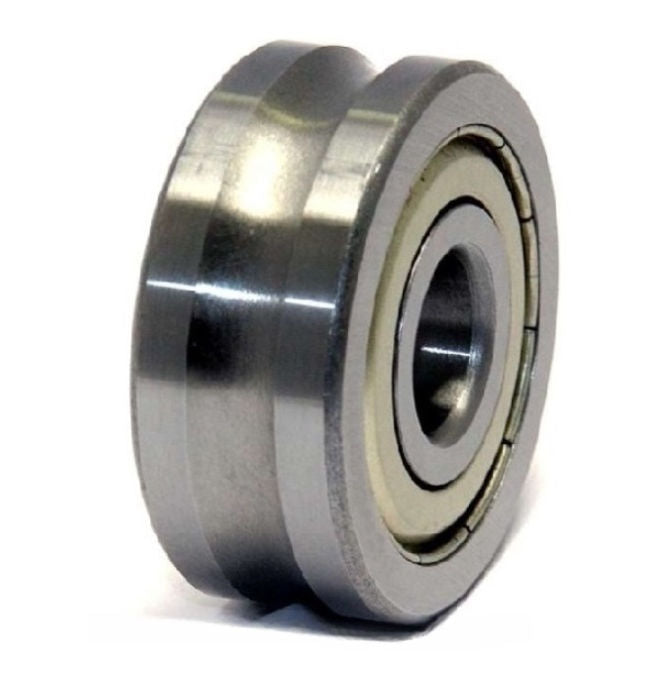 1053217 | U624C-ZZ-09-ECO (Each) --- Grooved OD Bearings - 4x13x7 mm U Groove - Chrome Steel Bearing