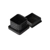 1106287 | BNGSQ-134-BL (5 Pcs) --- Square Bungs - 13.4 mm x  Black x 1.25 mm