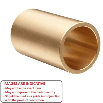 Boccola 9 x 12 x 4 mm - Bronzo massiccio LG2 - MBA (confezione da 70)