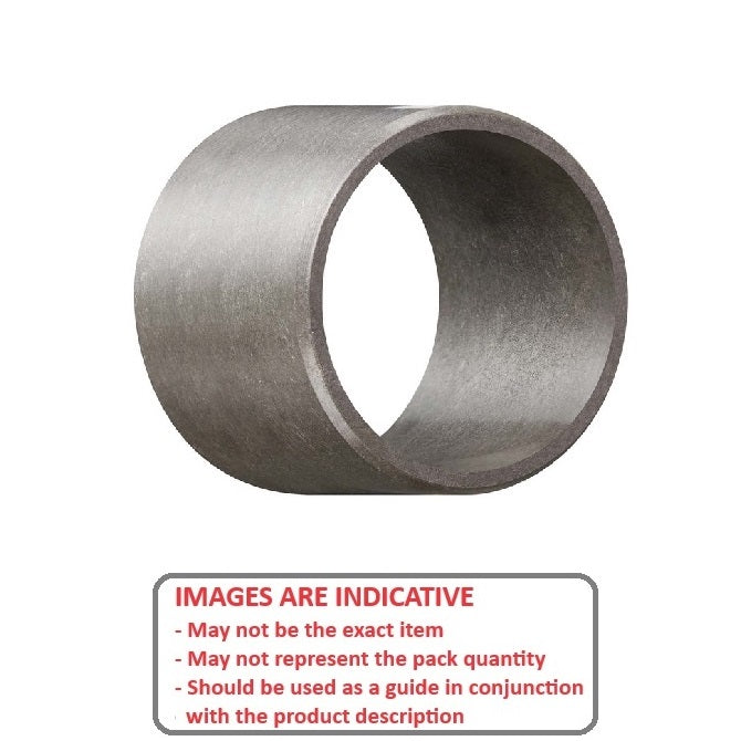 1065606 | BP0060-0080-0060-AOI (PK-50) --- Unflanged Bushes - 6x8x6 mm Plastic - Acetal Oil Filled Bush