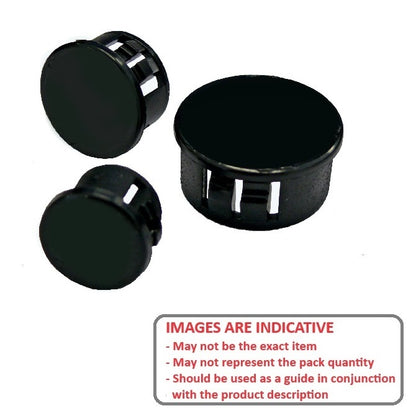 1075883 | SNB-078-094-C (Per Card) --- Snap Bushings - 7.8x9.4 - - Closed - Plastic Bushing