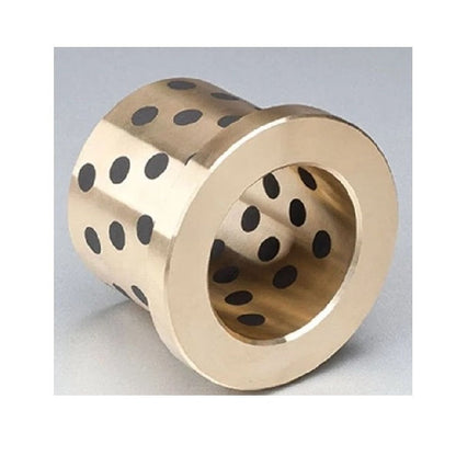 1163217 | BF0500-0600-0500-BRP (Each) --- Flanged Bushes - 50x60x50 mm Brass Graphite Plug - Brass with Graphite Plug Bush