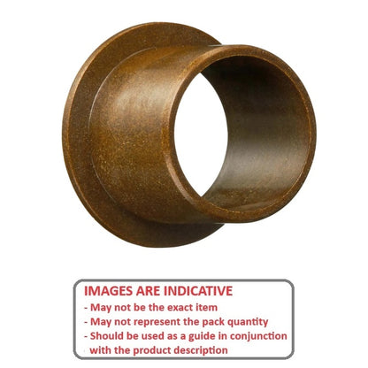 1110402 | BF0159-0191-0127-PZ (PK-10) --- Flanged Bushes - 15.875x19.05x12.7 mm Plastic - Iglidur Z Bush