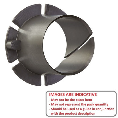 1079843 | BF0080-0096-0090-PCB (PK-10) --- Clip Bushes - 8x9.6x9 mm Bevelled Edge - Plastic Bush