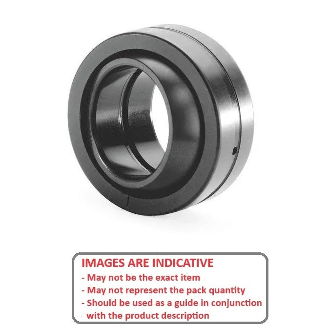 1142650 | GE-03000-04700-ST-W (Each) --- Spherical Bushings - 30x47x22 mm - Steel Bushing