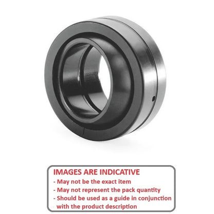 1142650 | GE-03000-04700-ST-W (Each) --- Spherical Bushings - 30x47x22 mm - Steel Bushing