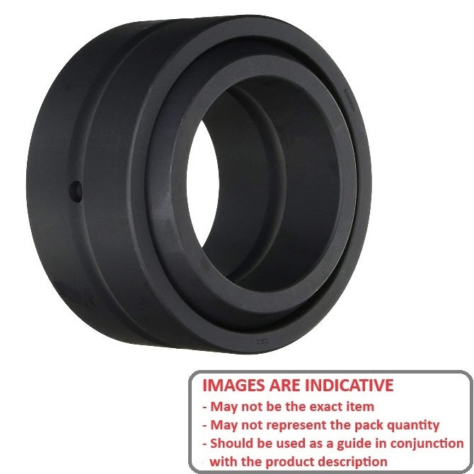 1124986 | GE-02000-03500-ST-OH-W (Each) --- Spherical Bushings - 20x35x16 mm - Steel Bushing