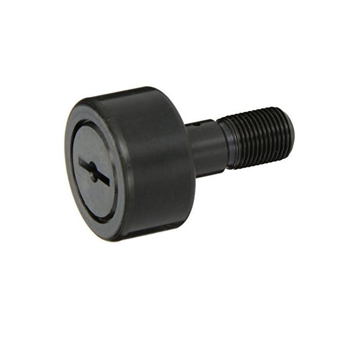 1102389 | CCF805RS (Each) --- Needle Roller Cam Followers - 12.7x25.4 mm - 10-32 UNF - 4.76mm - Crowned - Chrome Plated Steel Cam Follower
