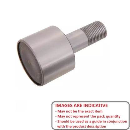 1180170 | CCF230RS (Each) --- Needle Roller Cam Followers - 76.2x114.3 mm - 1.1/4-12 UNF Standard - Steel Cam Follower
