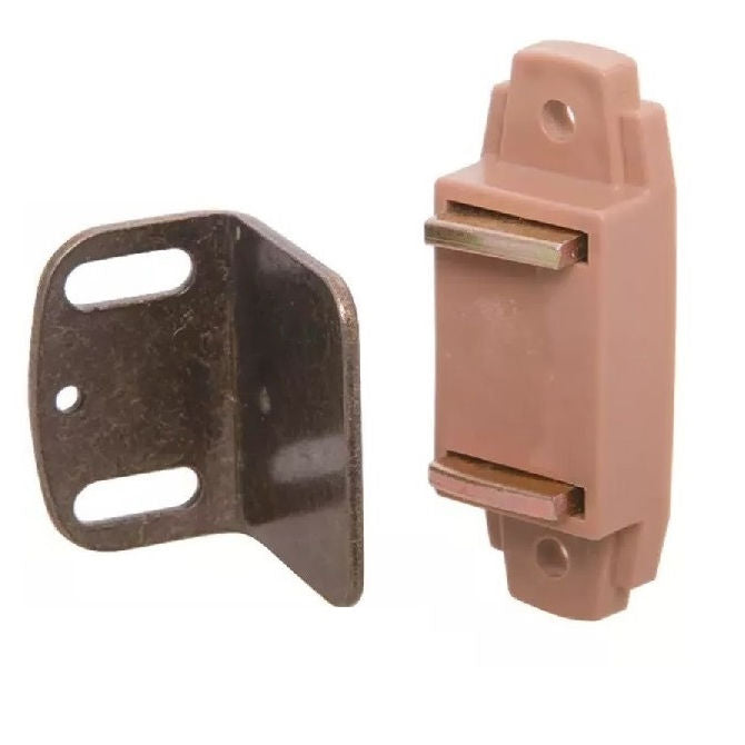 1233465 | AN-181RS (Each) --- Magnetic Screw On Catches - Catch  33.325x19.05 mm - Plastic - Tan Catch