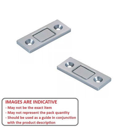 1154802 | SUG-527RS (Each) --- Magnetic Ultra Thin Catches - 41x16.5x2.6 mm Heavy Duty