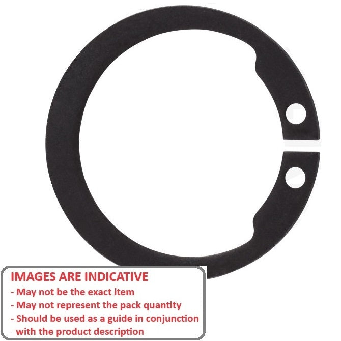 1129743 | CCE-02400-C-V (PK-500) --- External Retaining Rings - 24x1.2x22.9 mm Circlips - Carbon Steel Circlip