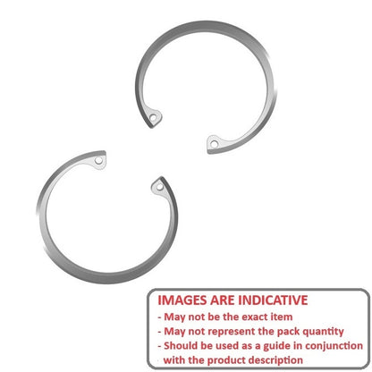 1209334 | CIB-19050-C (Each) --- Internal Retaining Rings - 190.5x4.62x202.54 mm Circlips - Carbon Spring Steel Circlip