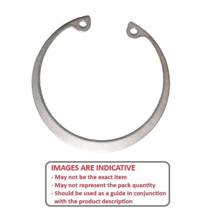 1096216 | CCI-01200-S15 (PK-2) --- Internal Retaining Rings - 12x1x12.5 mm Circlips - Stainless Steel Grade PH15-7 Mo Circlip