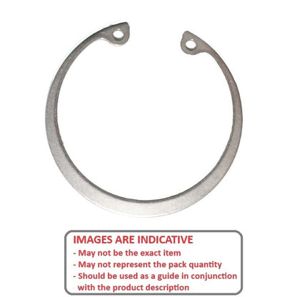 1189616 | CCI-10001-S15 (Each) --- Internal Retaining Rings - 100.01x2.77x106.02 mm Circlips - Stainless Steel Grade PH15-7 Mo Circlip