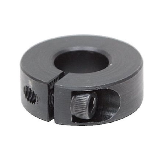 Shaft Collars - 8x30x18 mm - Carbon Steel Black-Chromate with Urethane Pad