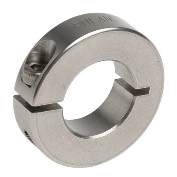 Shaft Collars - 18x45x18 mm - Stainless Steel 304 with Urethane Pad