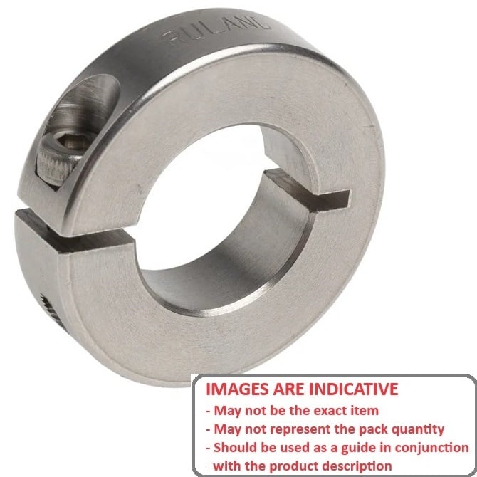 1078969 | COL-00793-027-08-1C-S3 --- Shaft Collars - 7.938 mm x 27 mm x 7.9 mm