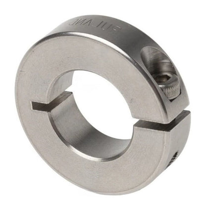 1109260 | COL-01500-035-12-1C-S4 (Each) --- Shaft Collars - 15x35x12 mm Clamp Type - Stainless Steel 304 Similar to A2 or 18-8 HRB80 Collar