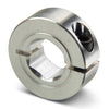 Hex Bore Collars - 7.938x20.7x6.4 mm - Stainless Steel 303/304 Similar to A2, 18-8 HRB80