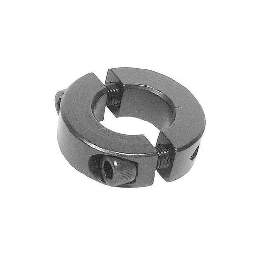 Collier d'arbre 68,263 x 101,60 x 22,2 mm - Collier de serrage en deux pièces en acier recouvert d'oxyde noir - Alésage rond - MBA (Pack de 1)