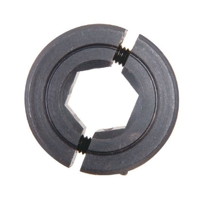 Hex Bore Collars - 15.875x38.1x10.3 mm - Steel - Mild