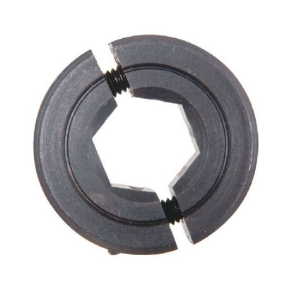1111887 | COH-01588-038-10-2P-CS (Each) --- Hex Bore Collars - 15.875x38.1x10.3 mm Two Piece - Steel - Mild Collar