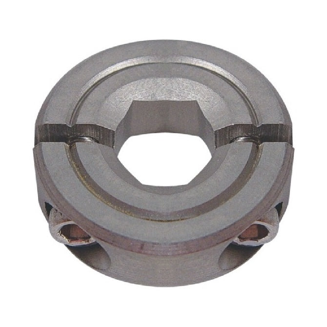 Hex Bore Collars - 19.05x47.6x12.7 mm - Stainless Steel 303/304 Similar to A2, 18-8 HRB80