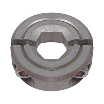 1111888 | COH-01588-038-10-2P-S3 (Each) --- Hex Bore Collars - 15.875x38.1x10.3 mm Two Piece - Stainless Steel 303/304 Similar to A2, 18-8 HRB80 Collar