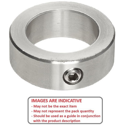 1151722 | COL-03813-057-19-S3 (Each) --- Shaft Collars - 38.1x57.2x19.1 mm Standard - Stainless Steel 303 Similar to A2, 304, 18-8 Collar