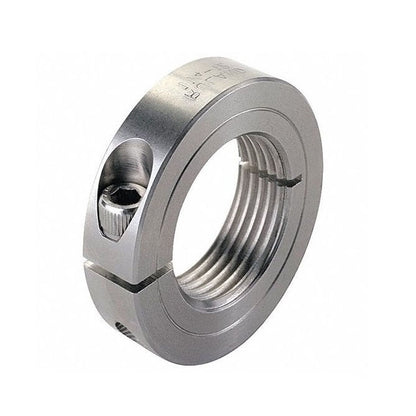 1122527 | COT-01905F-038-13-S3 (Each) --- Threaded Collars - 3/4-16 UNF - 19.05mm - 38.1x12.7 mm Clamp Type - Stainless Steel Collar