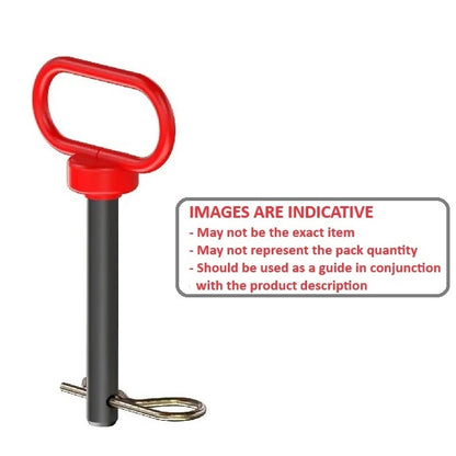 1136859 | CLP-254-1905-CZ-HPC (PK-12) --- Clevis Pins - 25.4x190.5 - - Handle - High Tensile Steel Heat Treated Pin