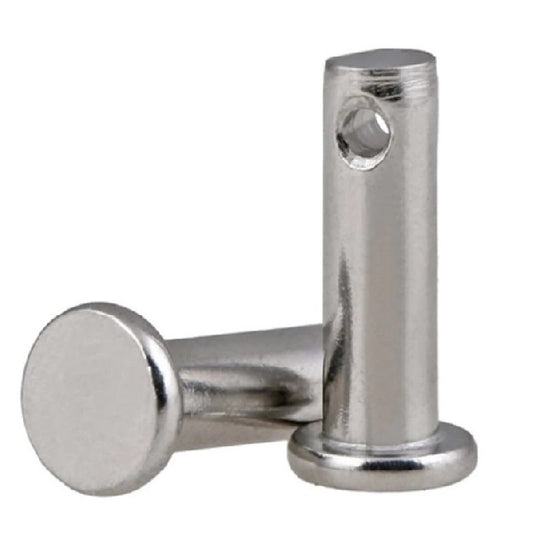 Clevis Pins - 12.7x63.89x69.85 mm - Stainless Steel 300 Series
