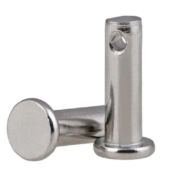 Clevis Pins - 9.53x32.15x38.1 mm - Stainless Steel 300 Series