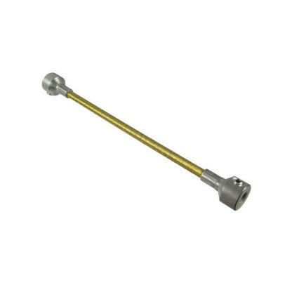 1070646 | CP-064-064-25-0203-FS (Each) --- Coupling Ends Flexible Shafts - 6.35x6.35x203.2 mm Open - Plated Steel with Vinyl Cover Shaft