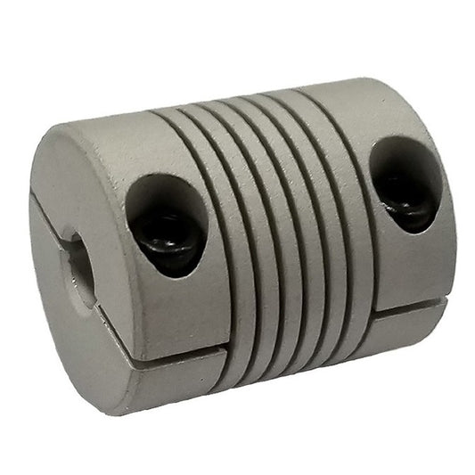 Accouplement hélicoïdal 6 x 10 x 25 x 27 x 30 mm - - MBA (Pack de 5)