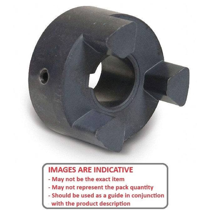 1135555 | CP-254-HUB-J-3J-51 (Each) --- Three Jaw Type Couplings - 25.4x25.4x50.8 mm Hubs